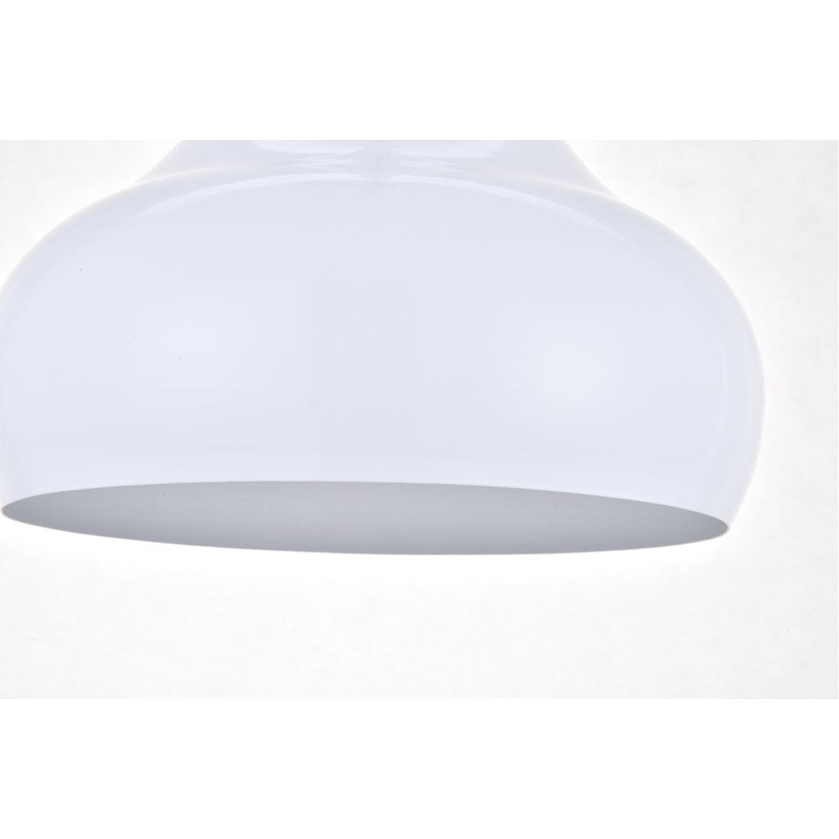 Circa 1 Light 11.5 inch White Pendant Ceiling Light