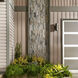 Independence 2 Light 15 inch Architectural Bronze Outdoor Wall, Medium