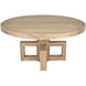Lima 60 X 60 inch Washed Walnut Dining Table