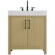 Nathan 30 X 34 inch Honey Brown Bathroom Vanity Cabinet in Not Included