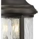 Ashmore 3 Light 17 inch Antique Bronze Outdoor Wall Lantern