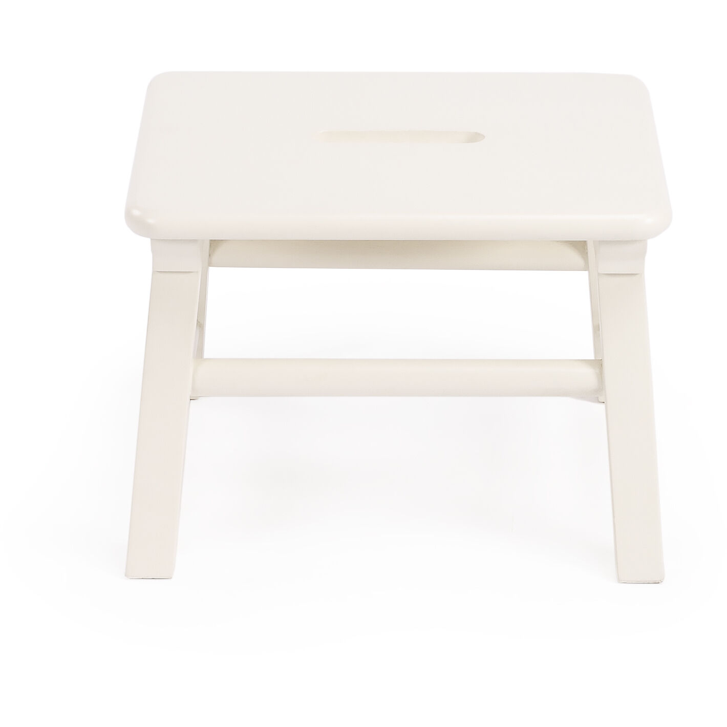 Melrose White Ottoman or Stool