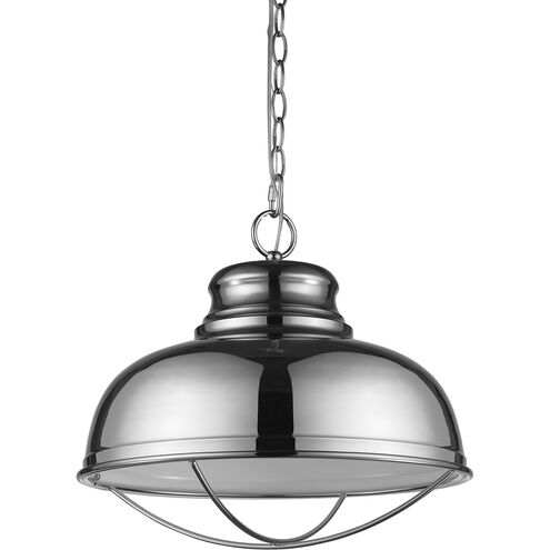Ansen 1 Light 17 inch Polished Nickel Pendant Ceiling Light
