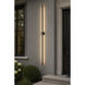 Alumilux Line LED 96 inch Black Outdoor Wall Mount