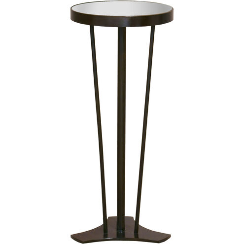 Schotts 26 X 12 inch Black with Clear Accent Table