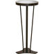 Schotts 26 X 12 inch Black with Clear Accent Table