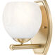 Colette Wall Sconce Wall Light in Modern Gold