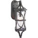 Morrison Outdoor Wall Lantern in Antique Bronze, Large, Design Series