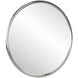 Simone 36 X 36 inch Stainless Steel Wall Mirror