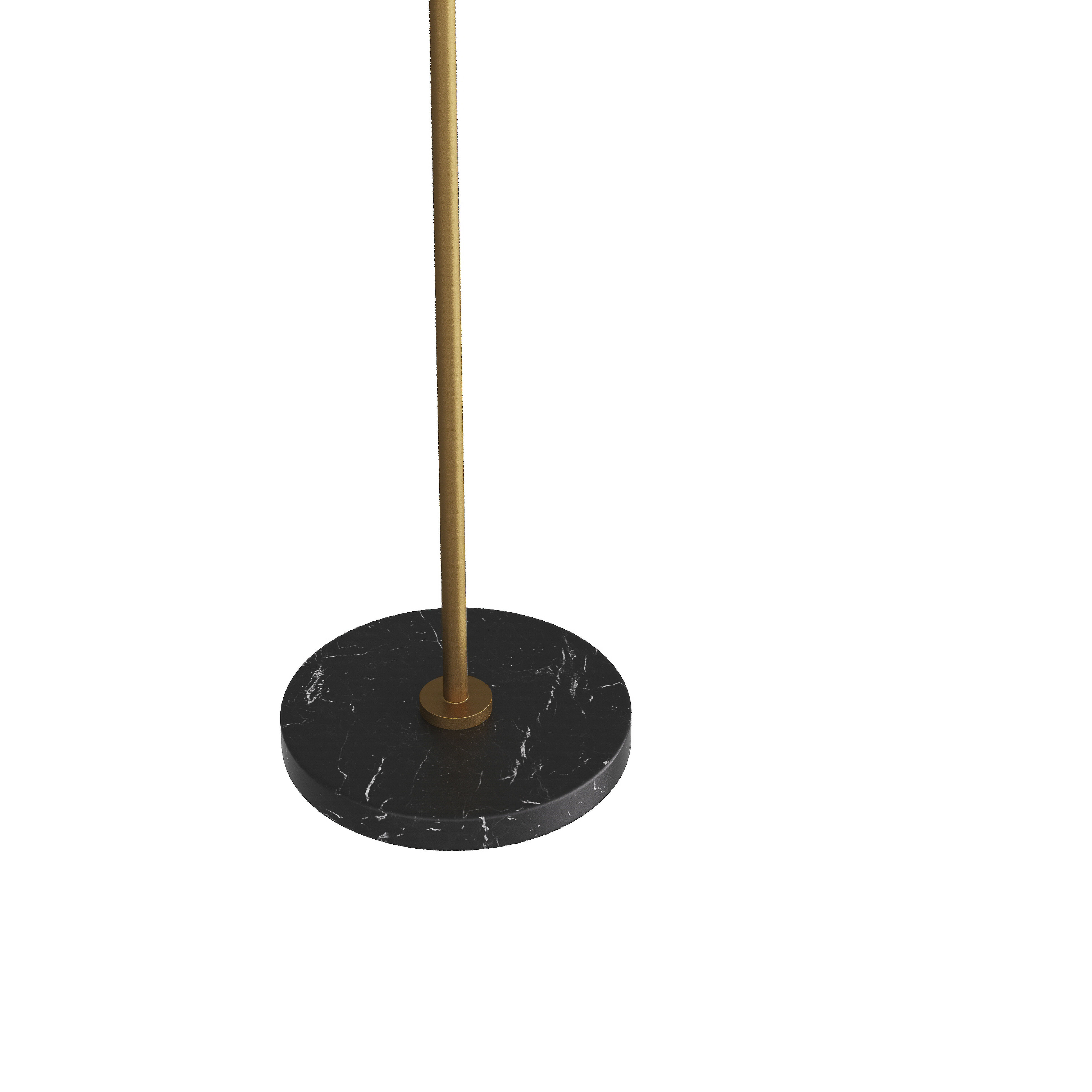 Alaric 50 inch 25.00 watt Antique Brass Floor Lamp Portable Light