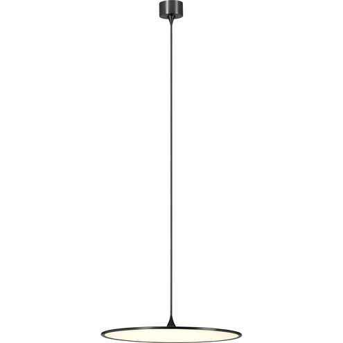 Leja 24 inch Satin Dark Gray Pendant Ceiling Light
