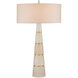 Eleanora 33.75 inch 100.00 watt Natural/Natural Brass Table Lamp Portable Light