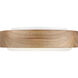 Richard June Aurelle 2 Light 13 inch Natural Honey Flush Mount Ceiling Light in LED