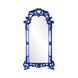 Imperial 85 X 44 inch Royal Blue Wall Mirror, Rectangle