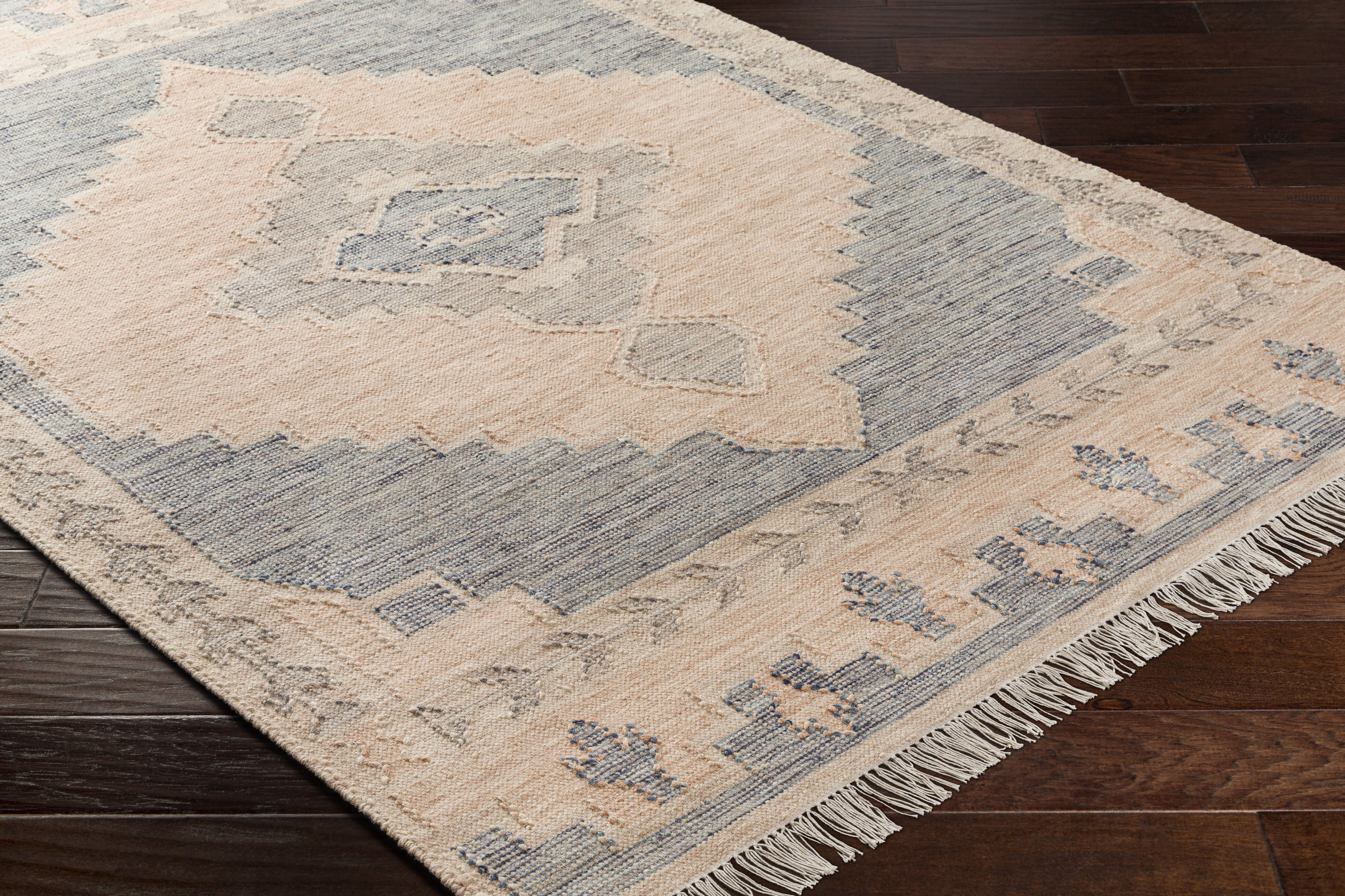 Valerie 108 X 72 inch Taupe Rug, Rectangle