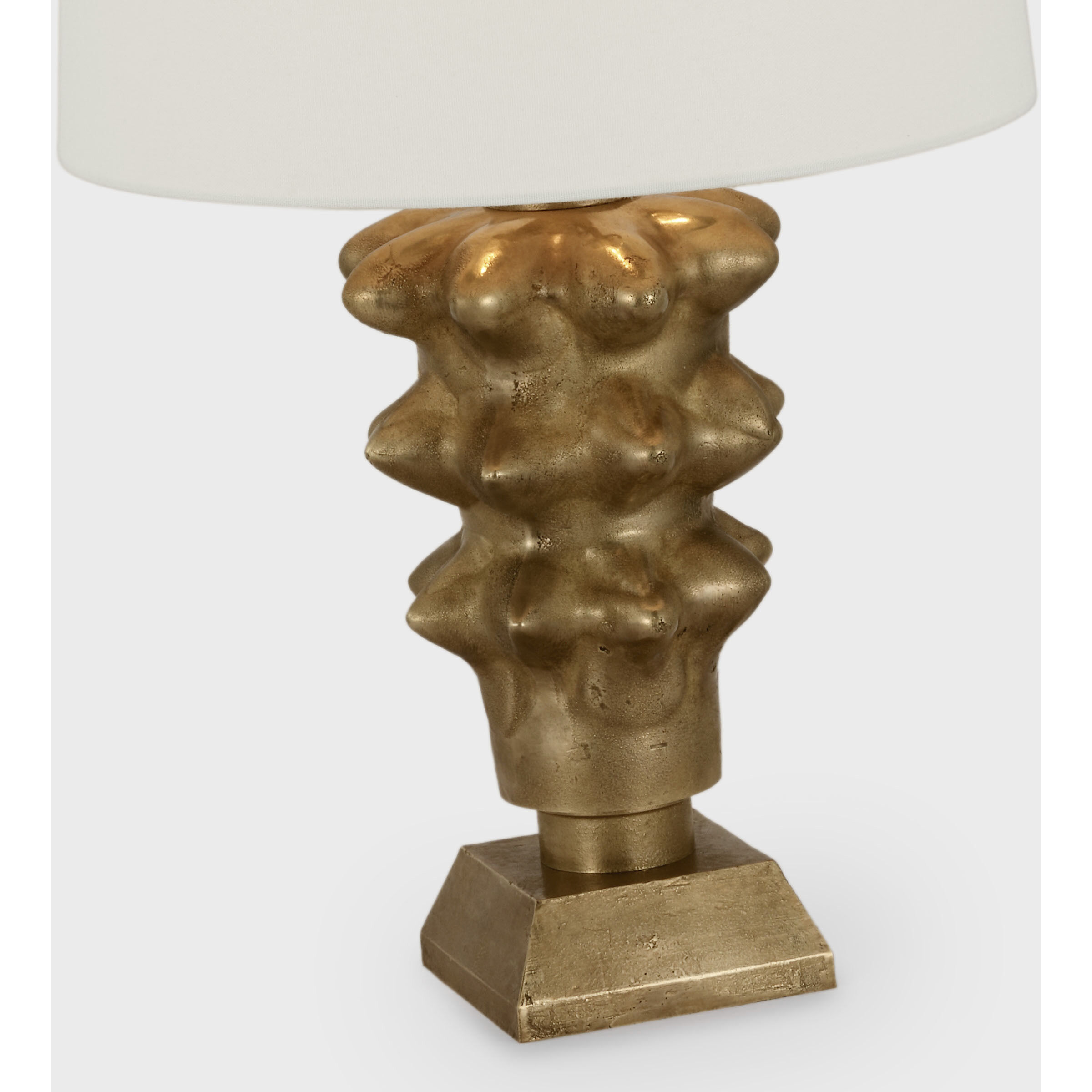 Thomas O'Brien Luxor 31.5 inch 15.00 watt Museum Brass Table Lamp Portable Light, Large