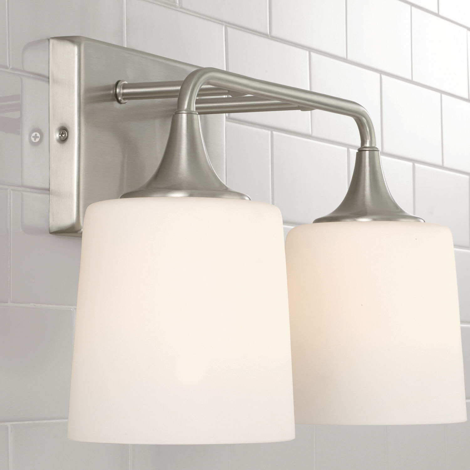 Presley 2 Light 16 inch Brushed Nickel Vanity Light Wall Light