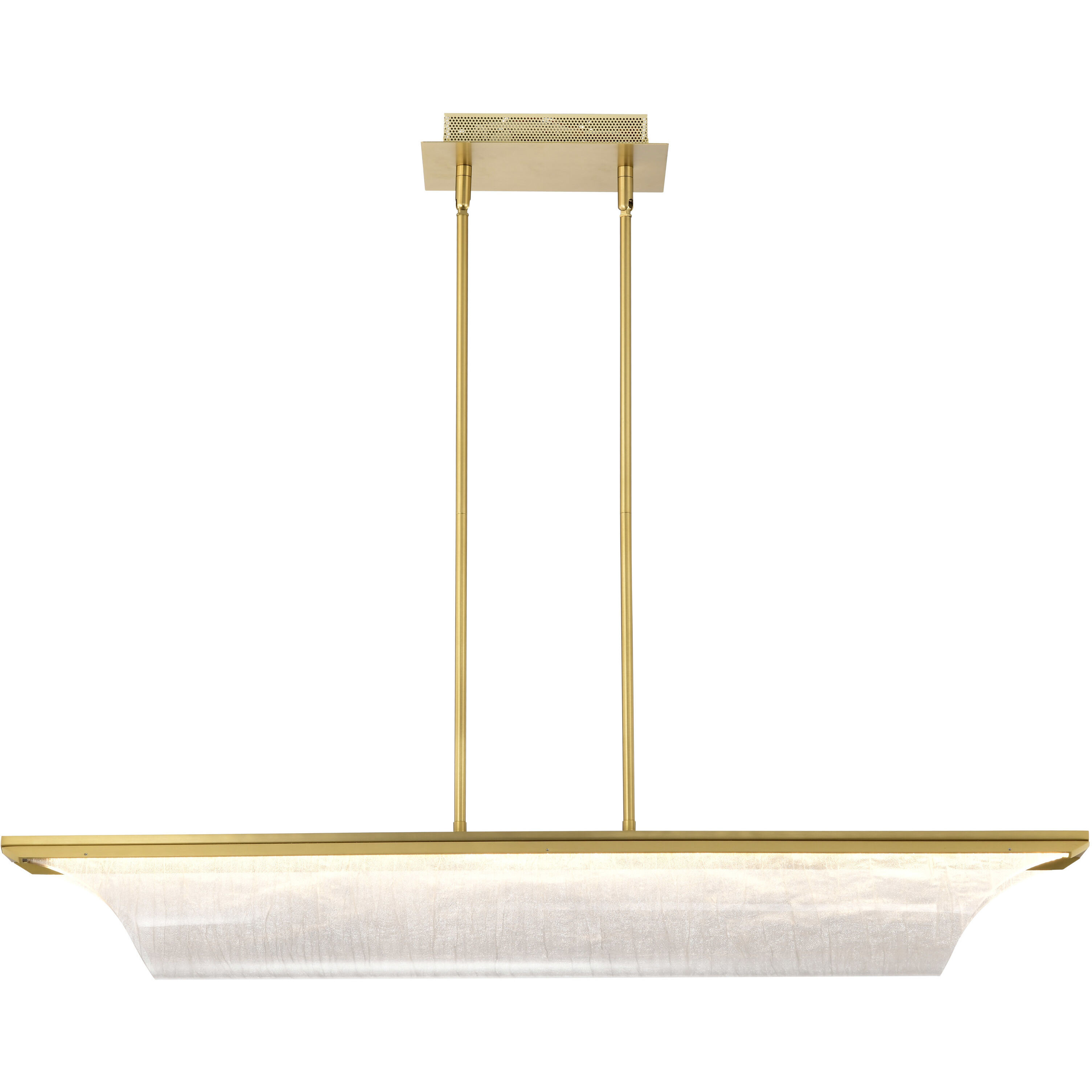 Idris LED 6.25 inch Vintage Brass Pendant Ceiling Light