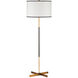 Willoughby 67 inch 150.00 watt Brass/Oil Rubbed Bronze Floor Lamp Portable Light