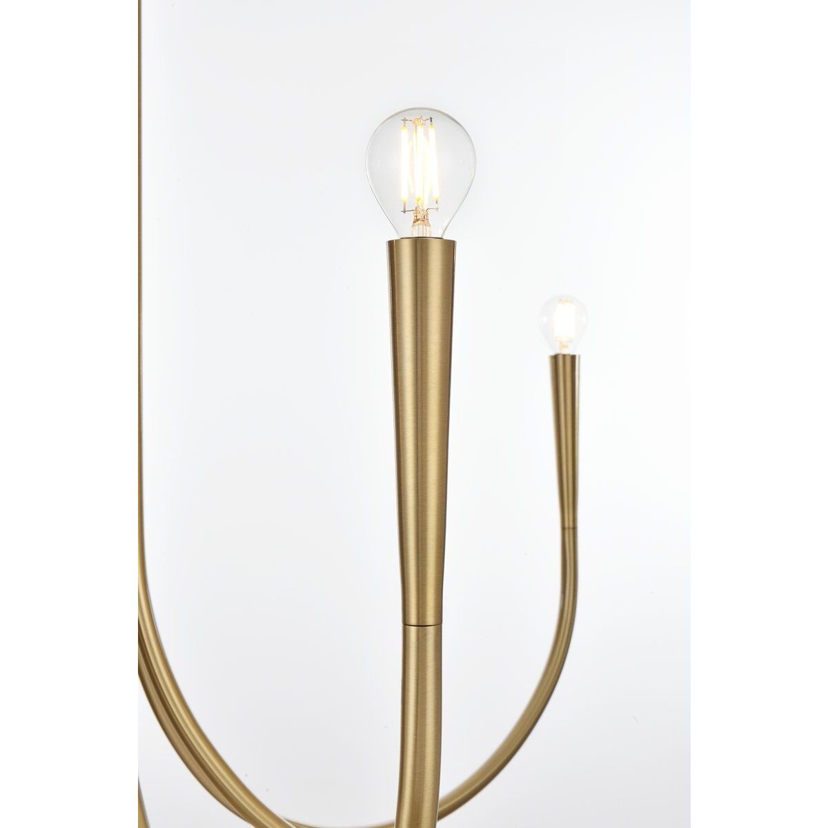 Layne 6 Light 42 inch Gold Chandelier Ceiling Light