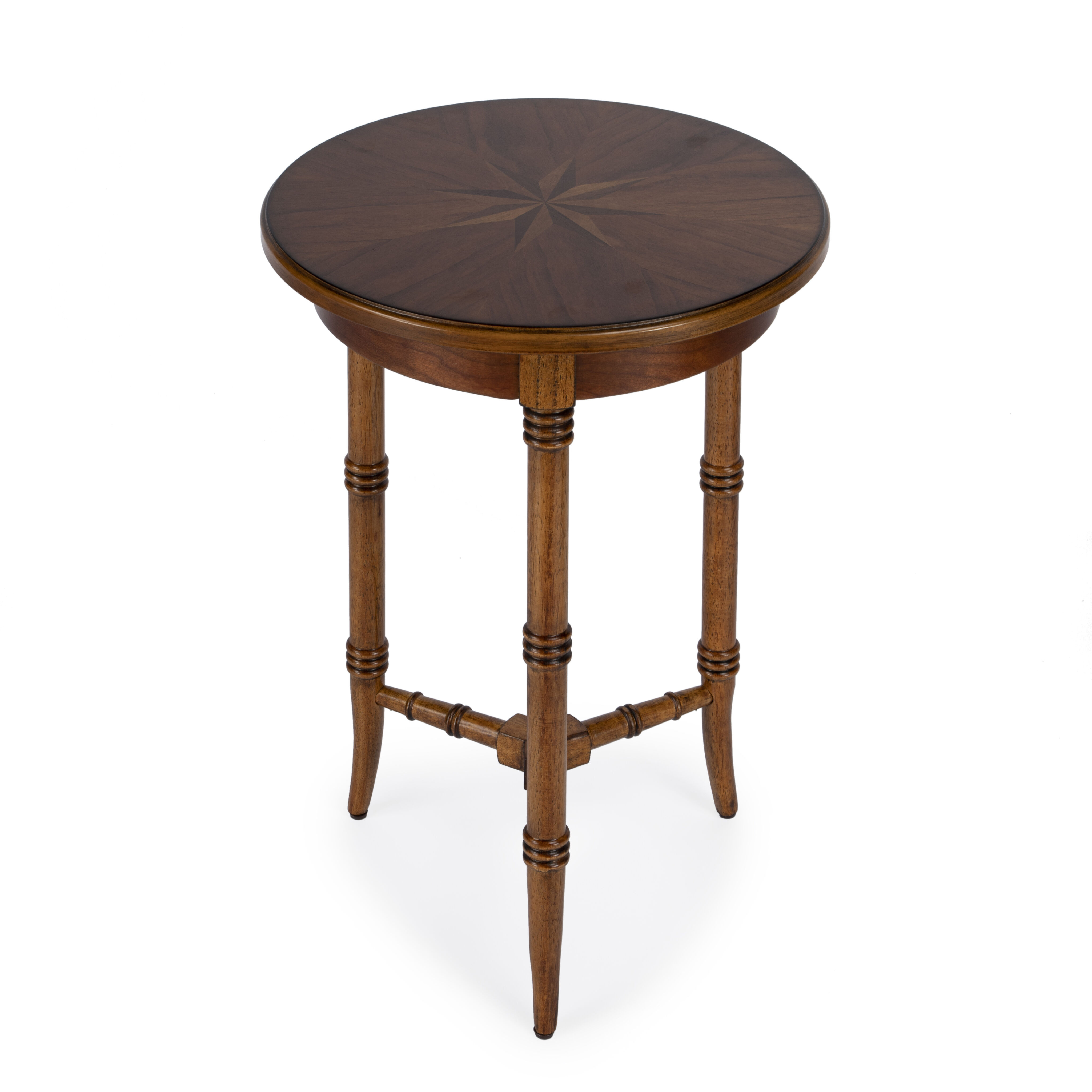 Isla Side Table in Medium Brown