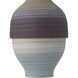 Happy 80's 9.25 X 6.4 inch Vases, Set of 3