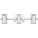 Selena LED 24 inch Polished Chrome Bath Light Wall Light, Large