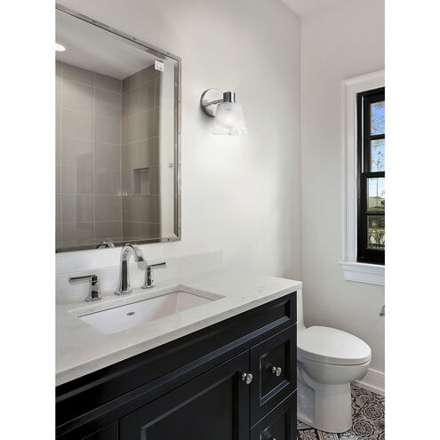 Luelle 1 Light 7.88 inch Brushed Nickel Vanity Light Wall Light