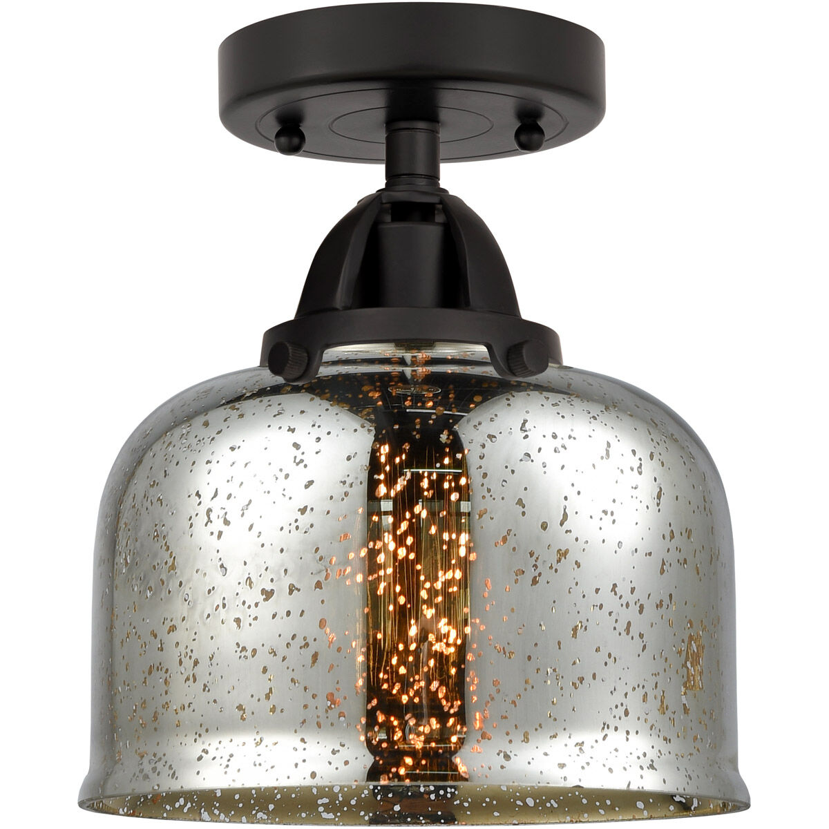 Mercury glass flush mount light new arrivals