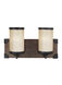 Dunning 2 Light 14 inch Stardust Wall Bath Fixture Wall Light