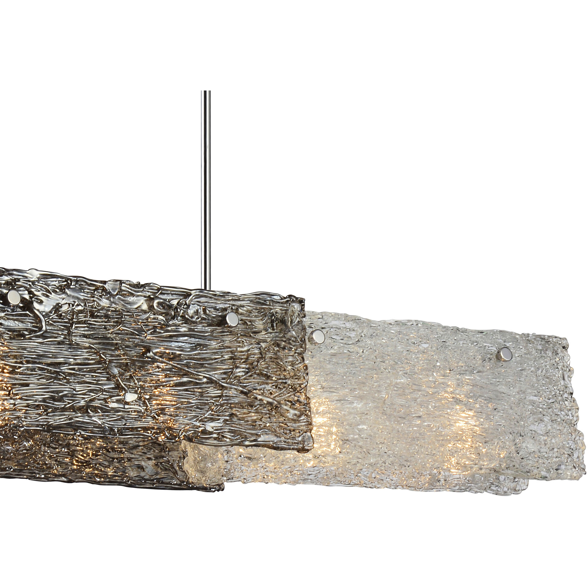 Wilma 6 Light 44 inch Chrome Island/Pool Table Light Ceiling Light