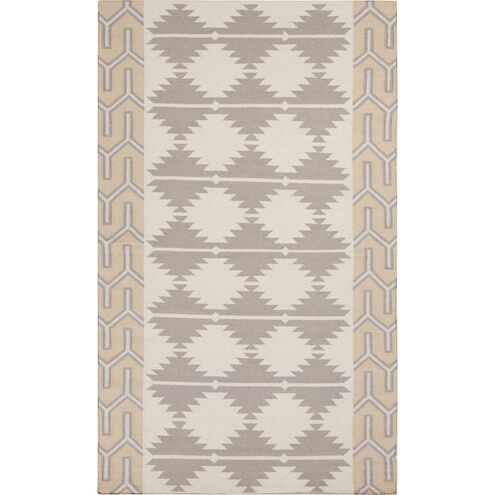 Jewel Tone II 36 X 24 inch Cream, Ivory, Beige, Medium Gray Rug