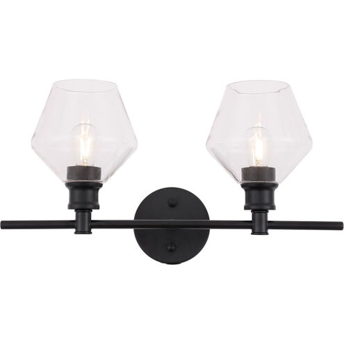 Rochester 2 Light 19 inch Black Wall sconce Wall Light