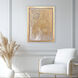 Metallica Beige and Metallic and Pink Wall Sculpture, The Studio