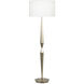 Martin 63.5 inch 150.00 watt Antique Brass Floor Lamp Portable Light in Mid
