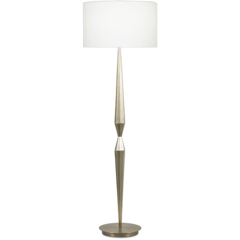 Martin 63.5 inch 150.00 watt Antique Brass Floor Lamp Portable Light in Mid