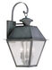 Mansfield 3 Light 24 inch Charcoal Outdoor Wall Lantern