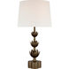 Julie Neill Alberto 32.25 inch 100 watt Antique Bronze Leaf Table Lamp Portable Light, Large