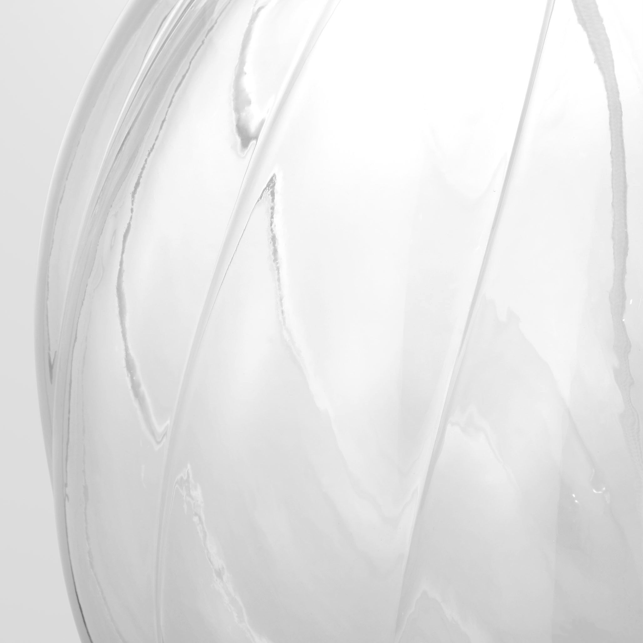 Julie Neill Talia 29.25 inch 15.00 watt Clear Glass Table Lamp Portable Light, Medium