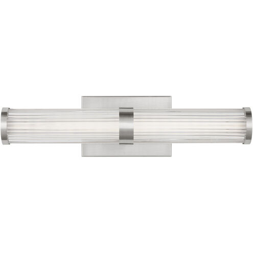 Syden LED 4.75 inch Brushed Nickel Bath Vanity Wall Light