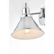 Jair 1 Light 7 inch Chrome Plug In Wall Sconce Wall Light