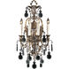 Jonathan 4 Light 13.25 inch Oxidized Brass Wall Sconce Wall Light