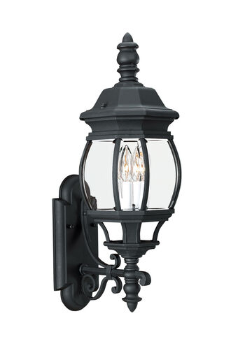 Wynfield 2 Light 23.5 inch Black Outdoor Wall Lantern