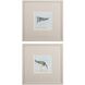 Waterside Collection Blue Framed Art