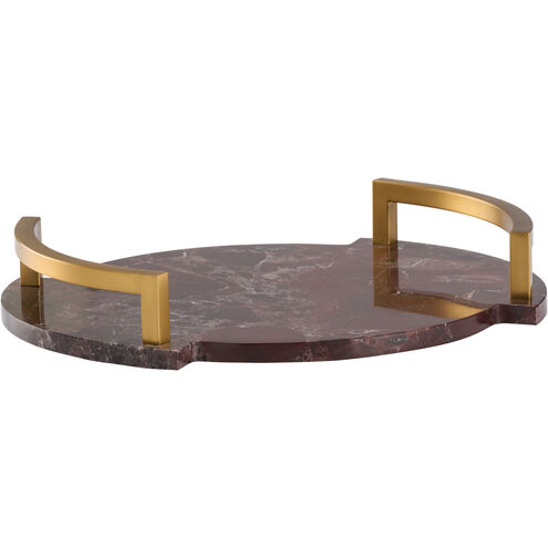 Hopkins Red and Gold Tray