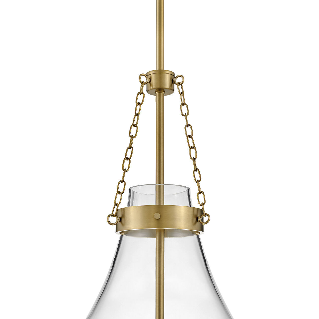 Eloise 1 Light 16 inch Lacquered Brass Pendant Ceiling Light