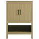 Ira 24 X 34 inch Honey Brown Bathroom Vanity Cabinet