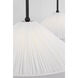 Amber Lewis Soren LED 54 inch Bronze Extended Drop Linear Chandelier Ceiling Light