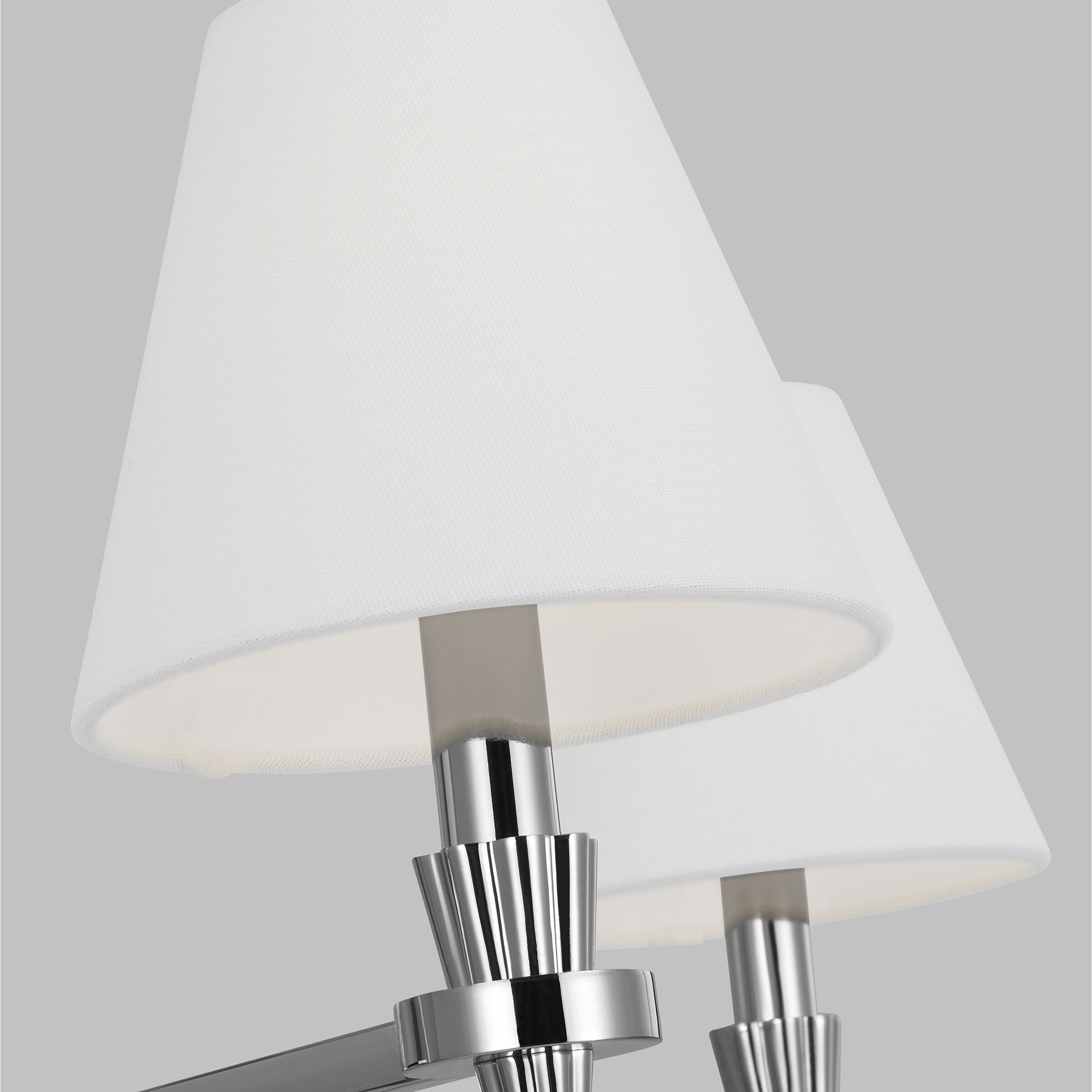 AH by Alexa Hampton Paisley 4 Light 28 inch Polished Nickel Chandelier Ceiling Light