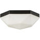 Alora Mood Krysta 2 Light 10.5 inch Matte Black Flush Mount Ceiling Light